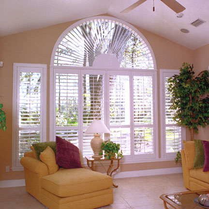 Half circle window shutter Atlanta